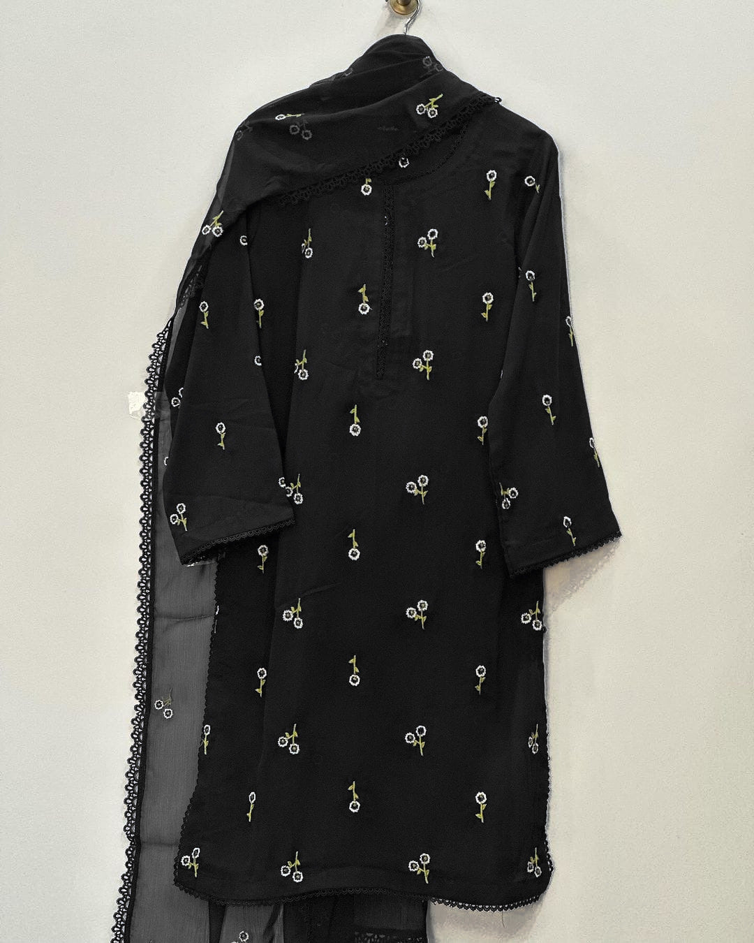 3Pc Embroidered cotton lawn Dress for Women