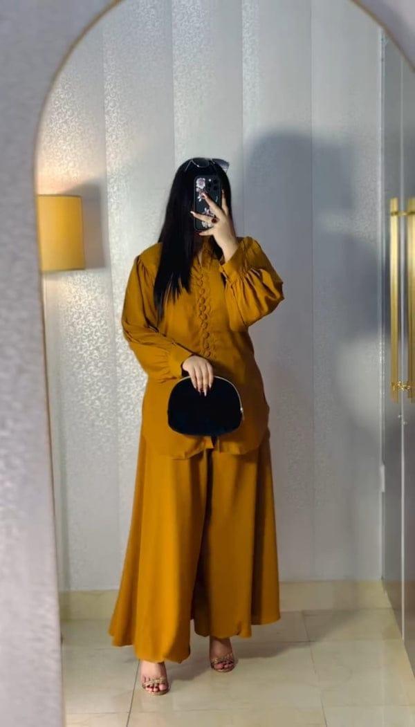 2pc western Flapper and shirt Dress for Women