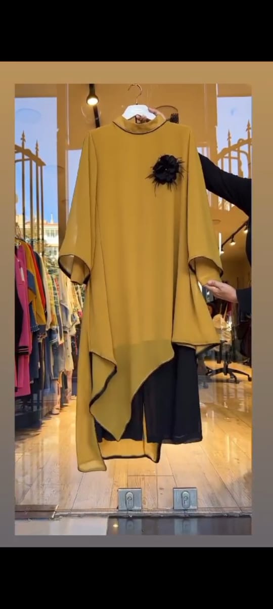 2Pc Western Style Dress for Women